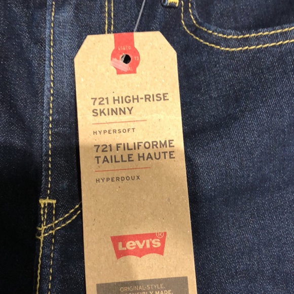 Levi’s 721 high rise skinny jeans - Picture 4 of 8
